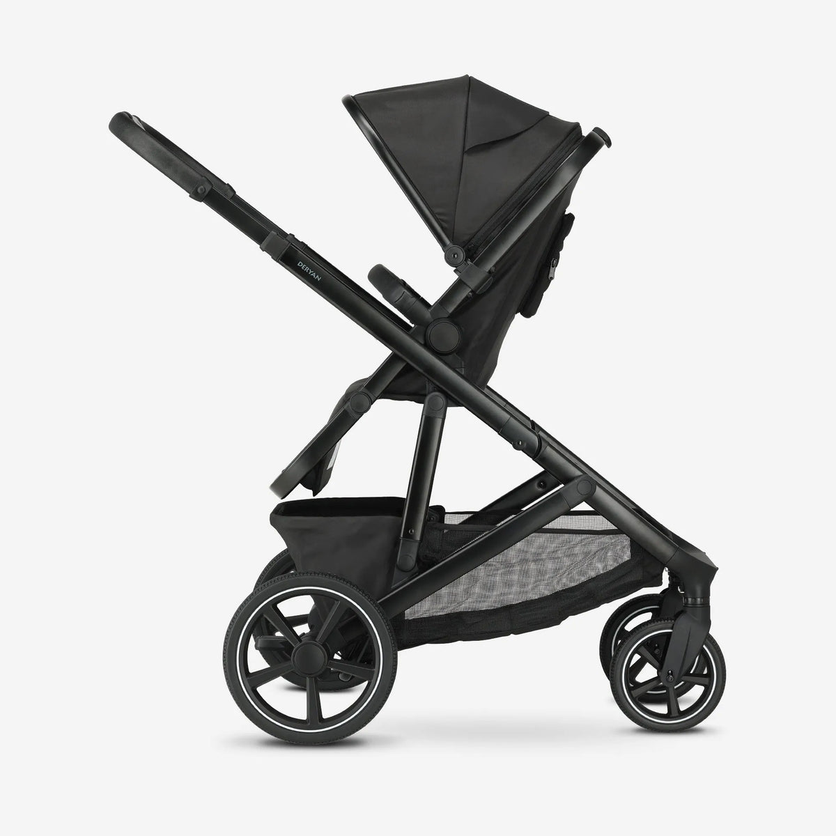 Evy² Duo Stroller, Black, 2-in-1