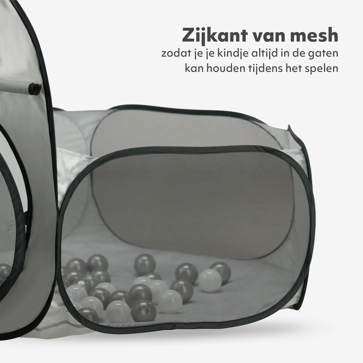 Silver Basketball Ball Pit