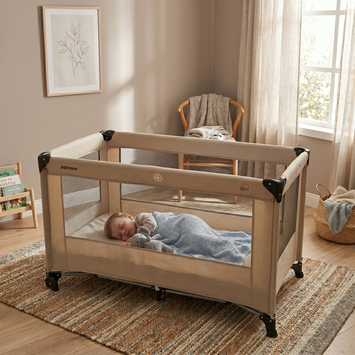 Believer Nougat Travel Cot
