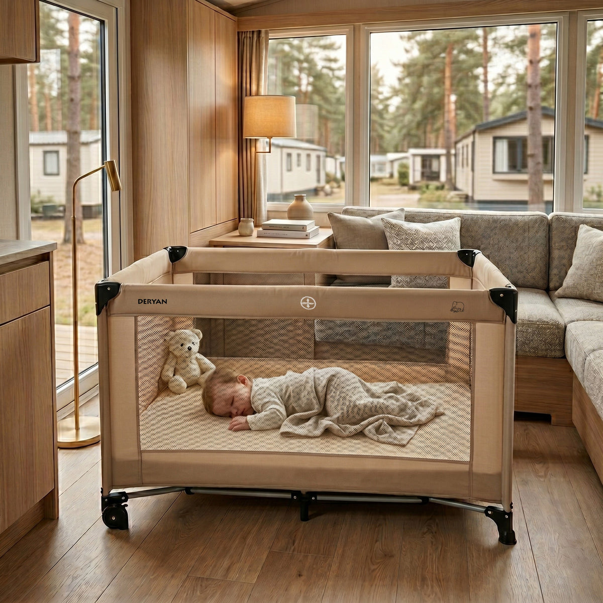 Believer Nougat Travel Cot