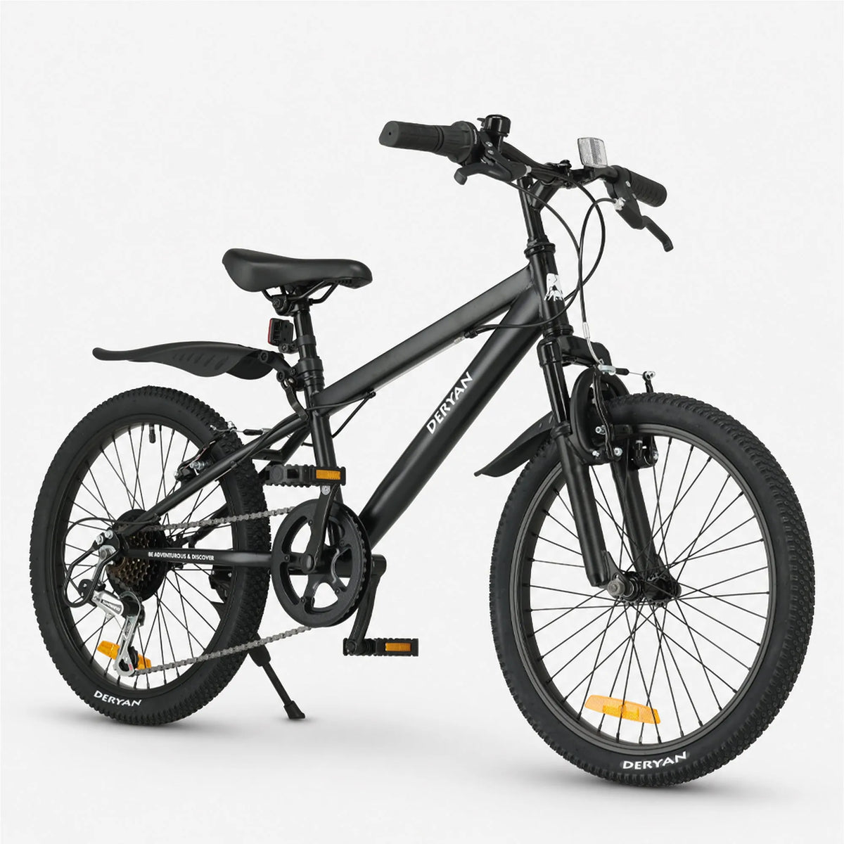 20-Inch Kids' Mountain Bike - Black