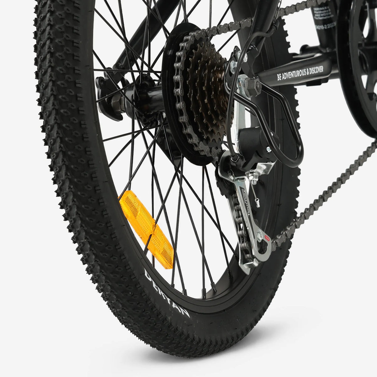 20-Inch Kids' Mountain Bike - Black