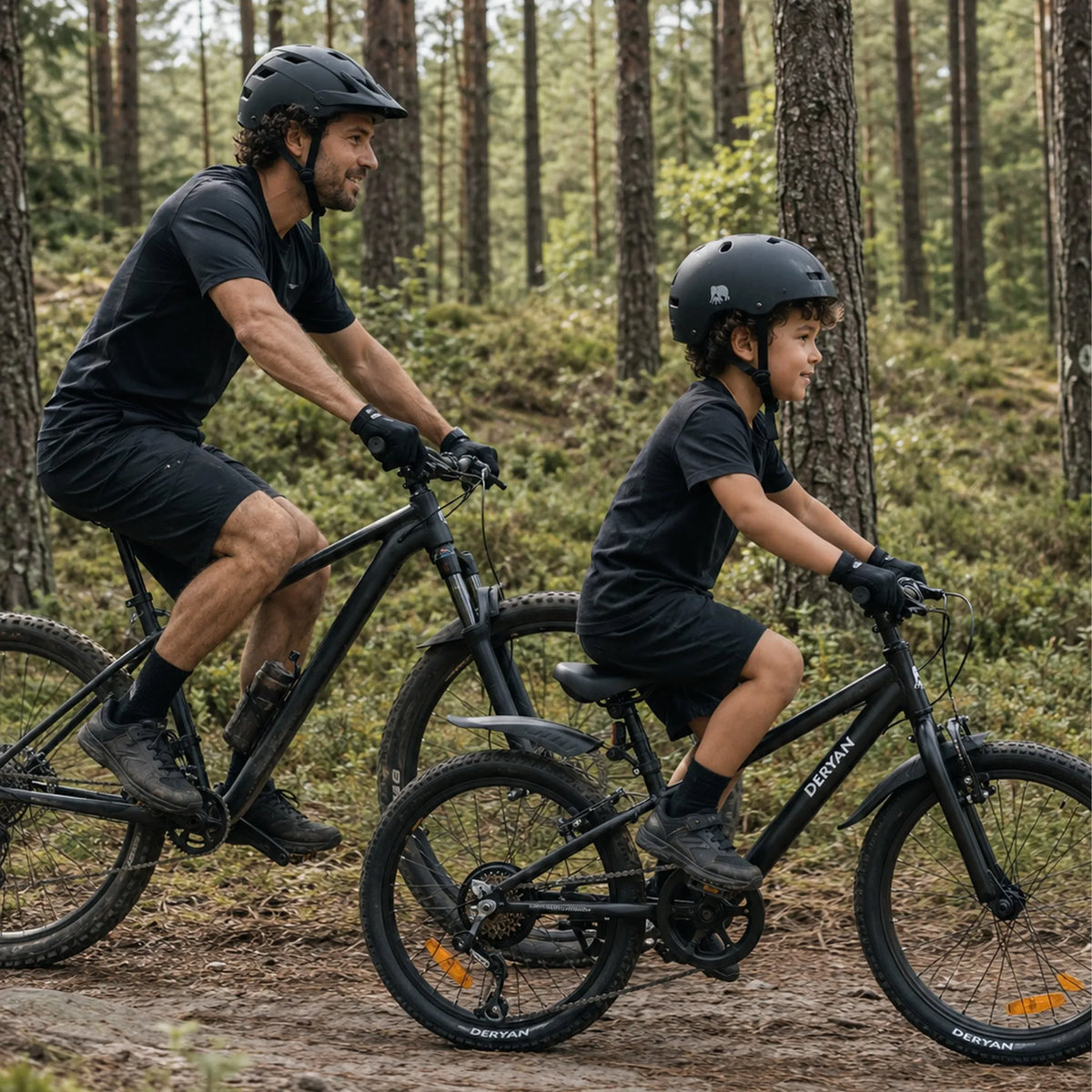 20-Inch Kids' Mountain Bike - Black