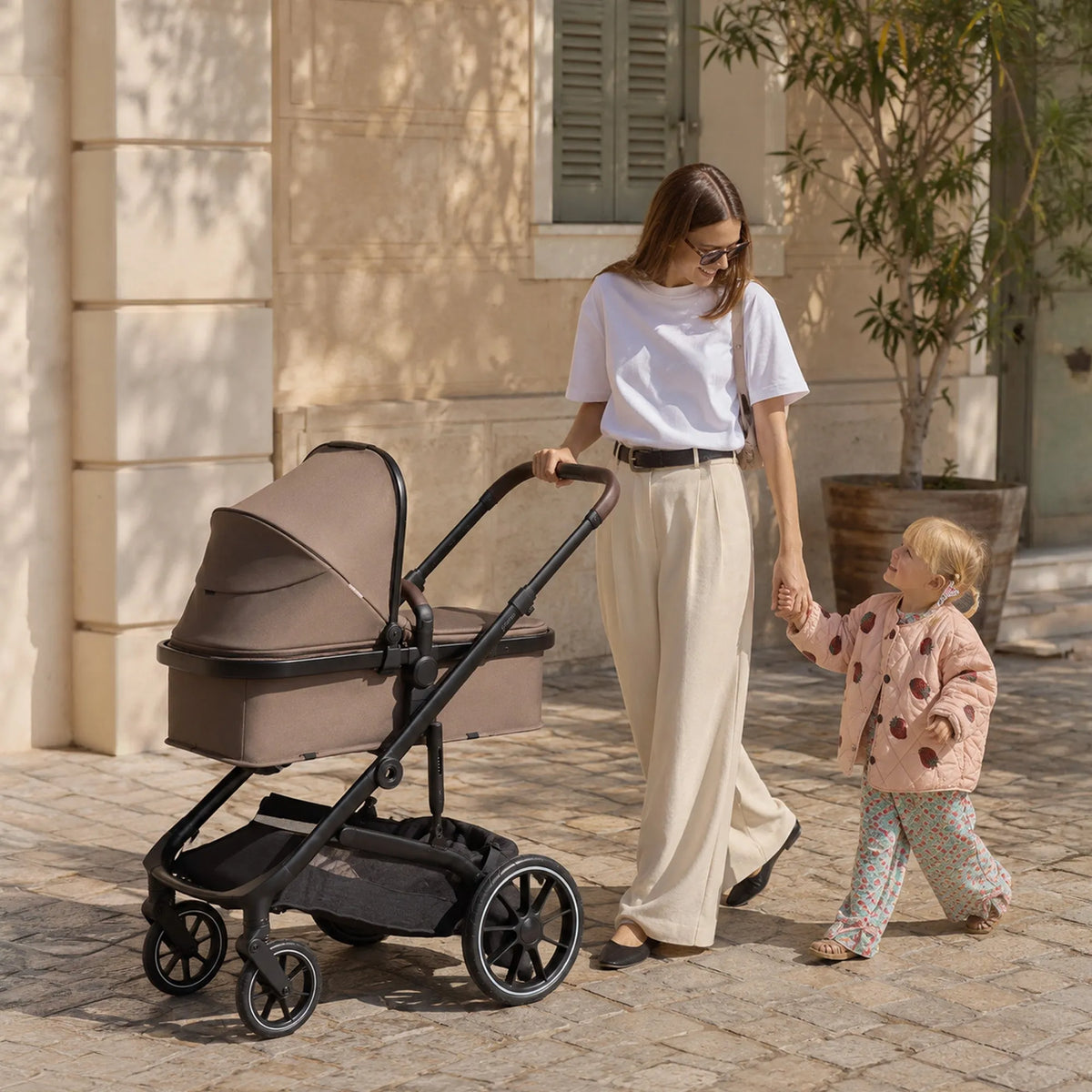 Noa 3-in-1 Stroller Hazel Brown