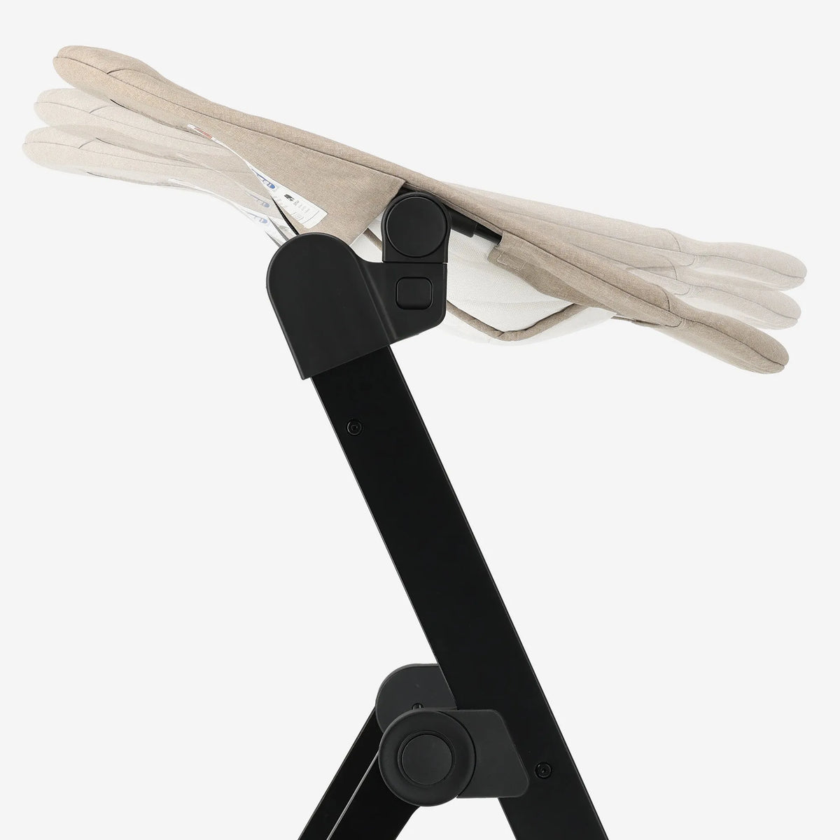 Odin Wooden Adjustable High Chair with Bouncer and Tray - Nougat