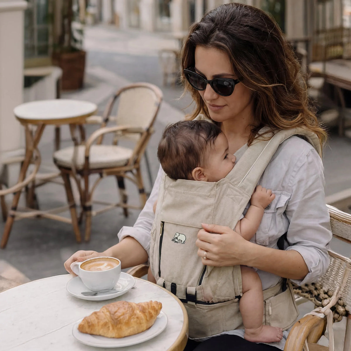 Pack Luxe Baby Carrier - Sand