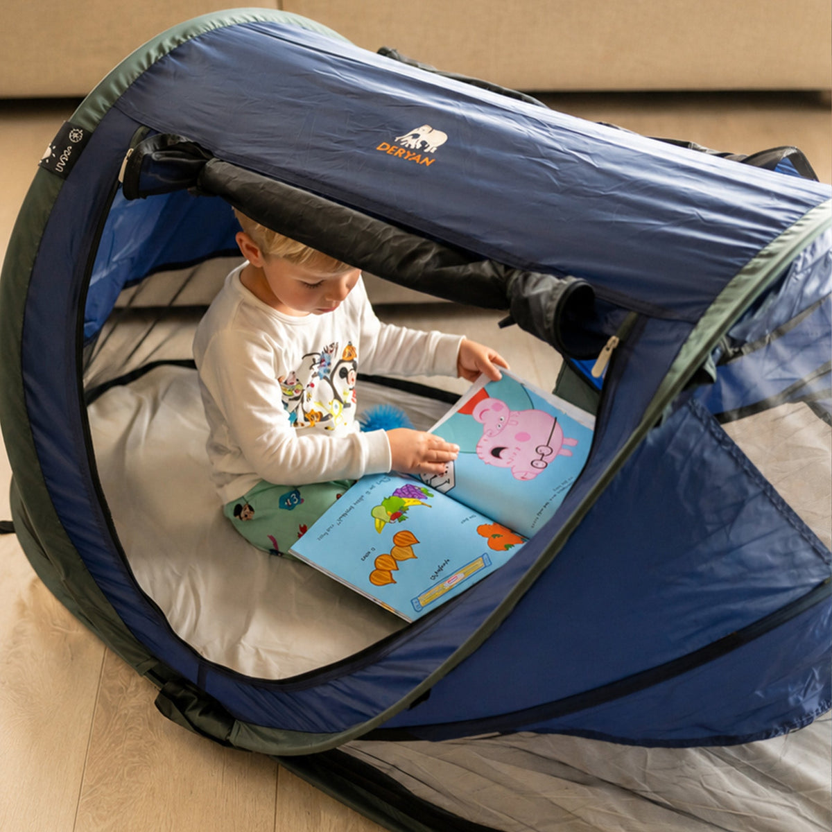 Toddler Luxe Navy