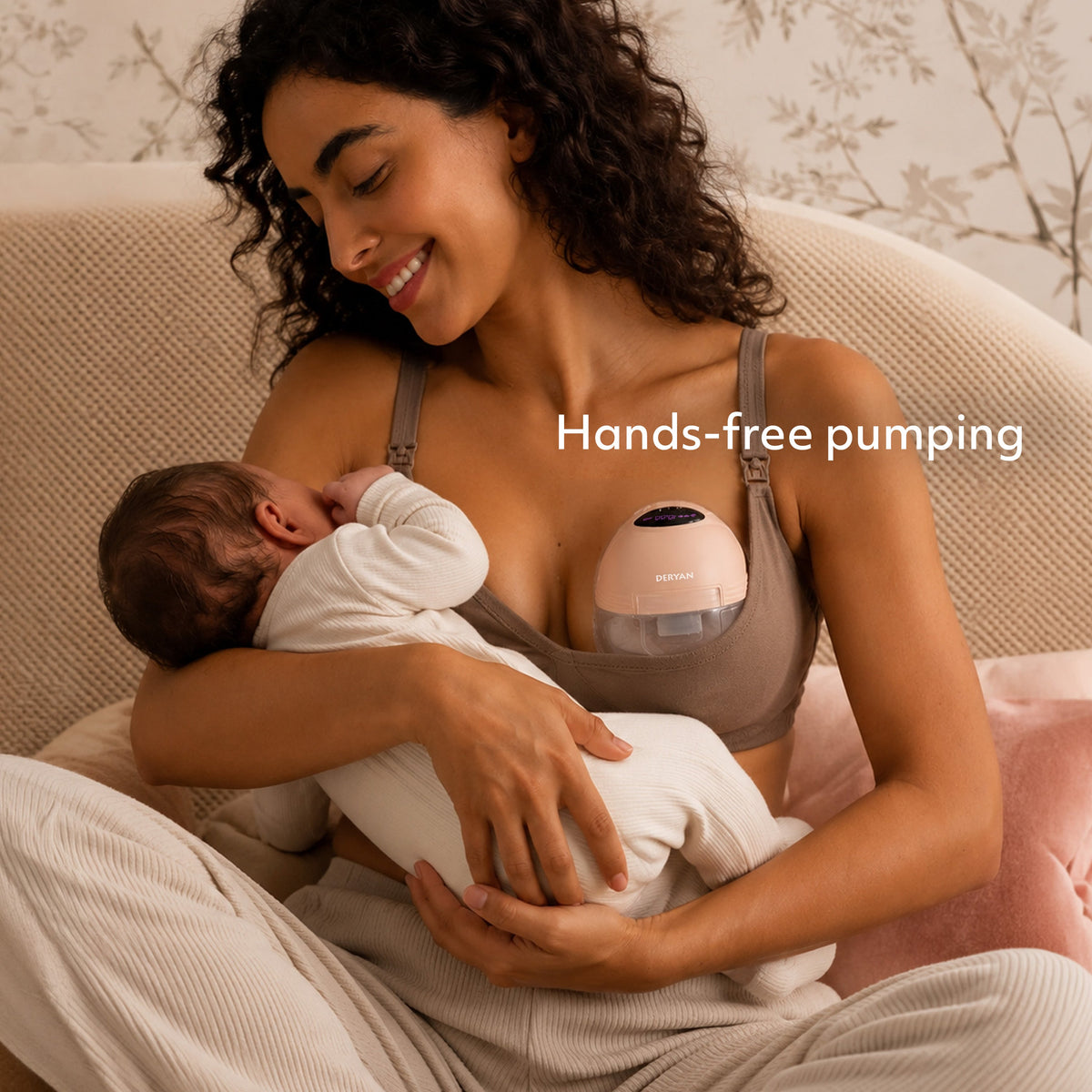 Wireless Dual Breast Pump, Hands-Free - 3 Modes, 12 Suction Levels