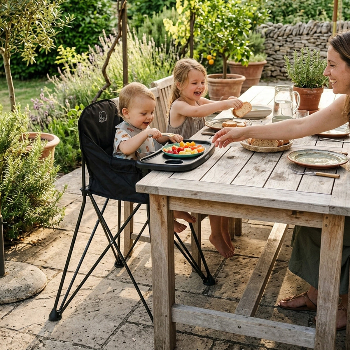 Pop 'N Sit Foldable High Chair with Carry Bag