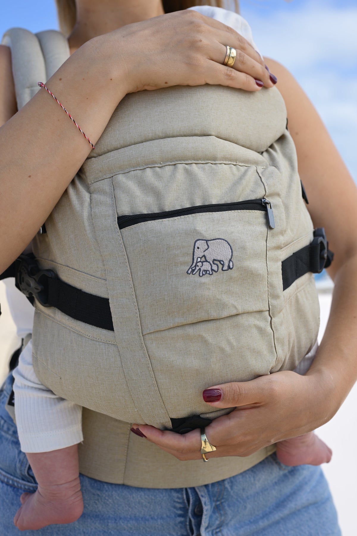 Baby Carrier 4 in 1 - Cream