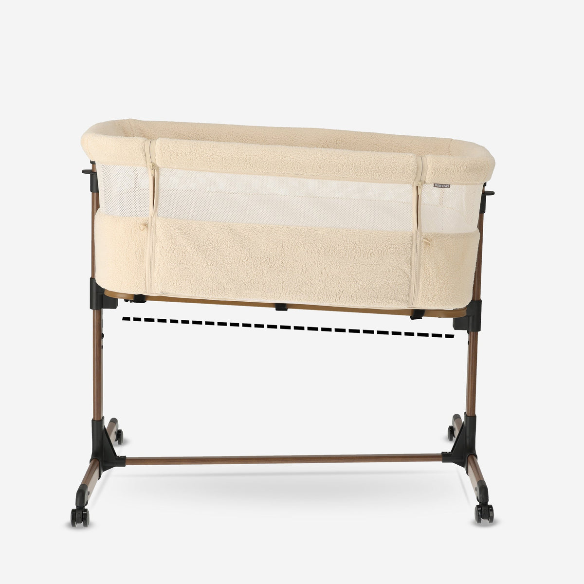 Snoozy Co-Sleeper Cradle - Teddy Nougat