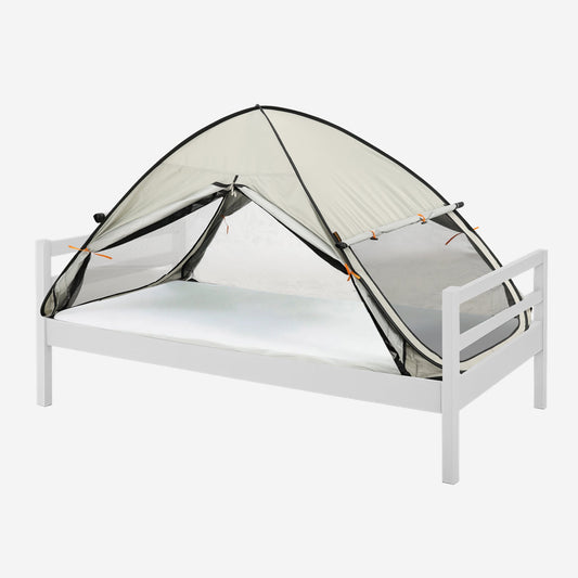 Bed tent pop-up Ivory 200x90