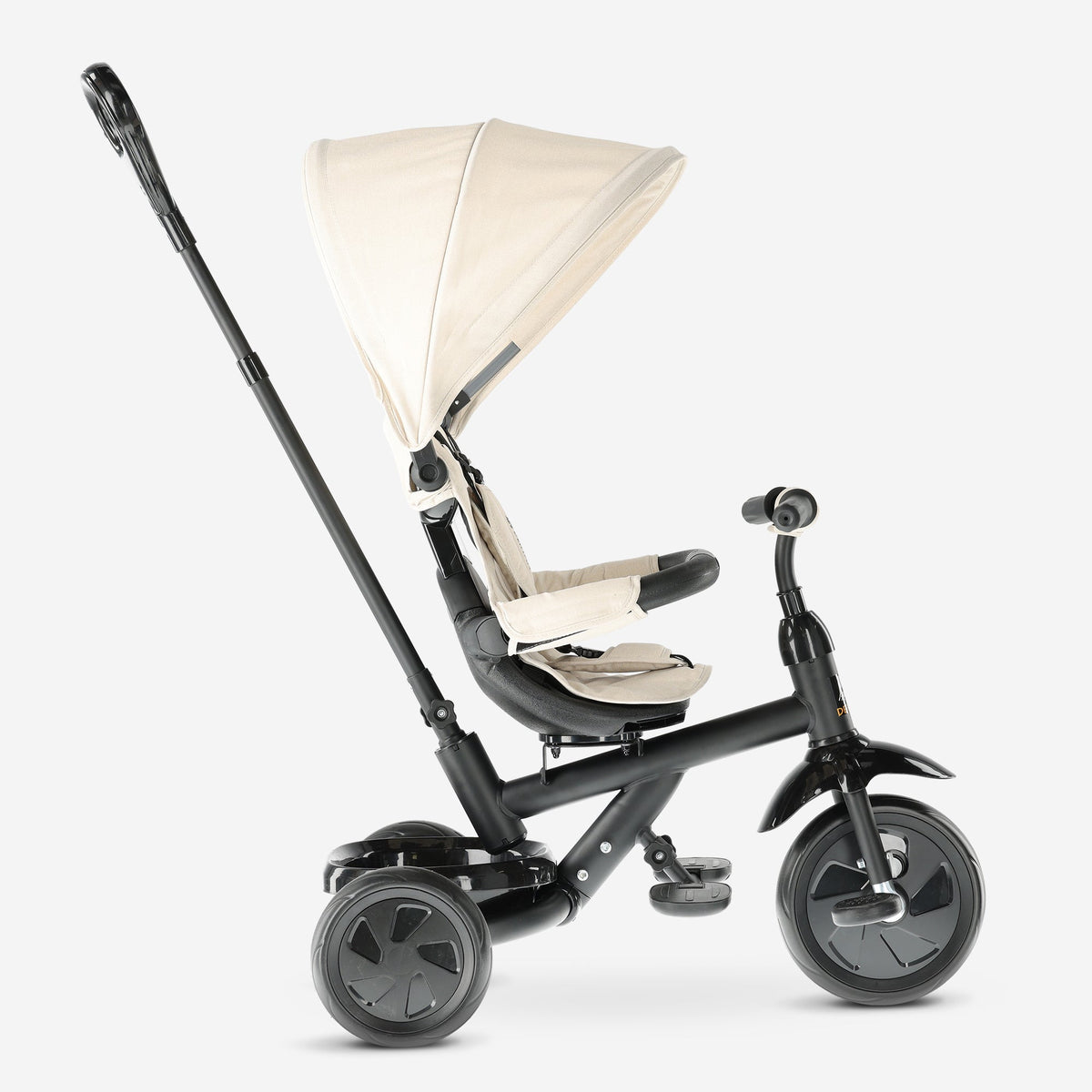 Adventurer Tricycle with Push Bar, Cream