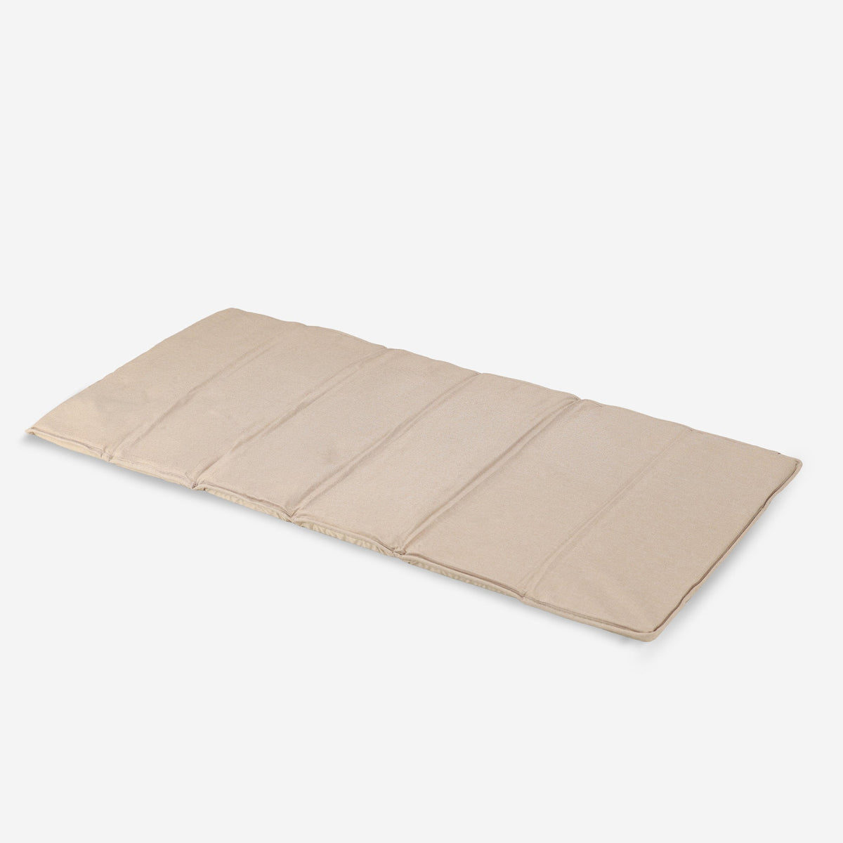 Luxury Camping Bed with Changing Table and Floor Riser - Nougat