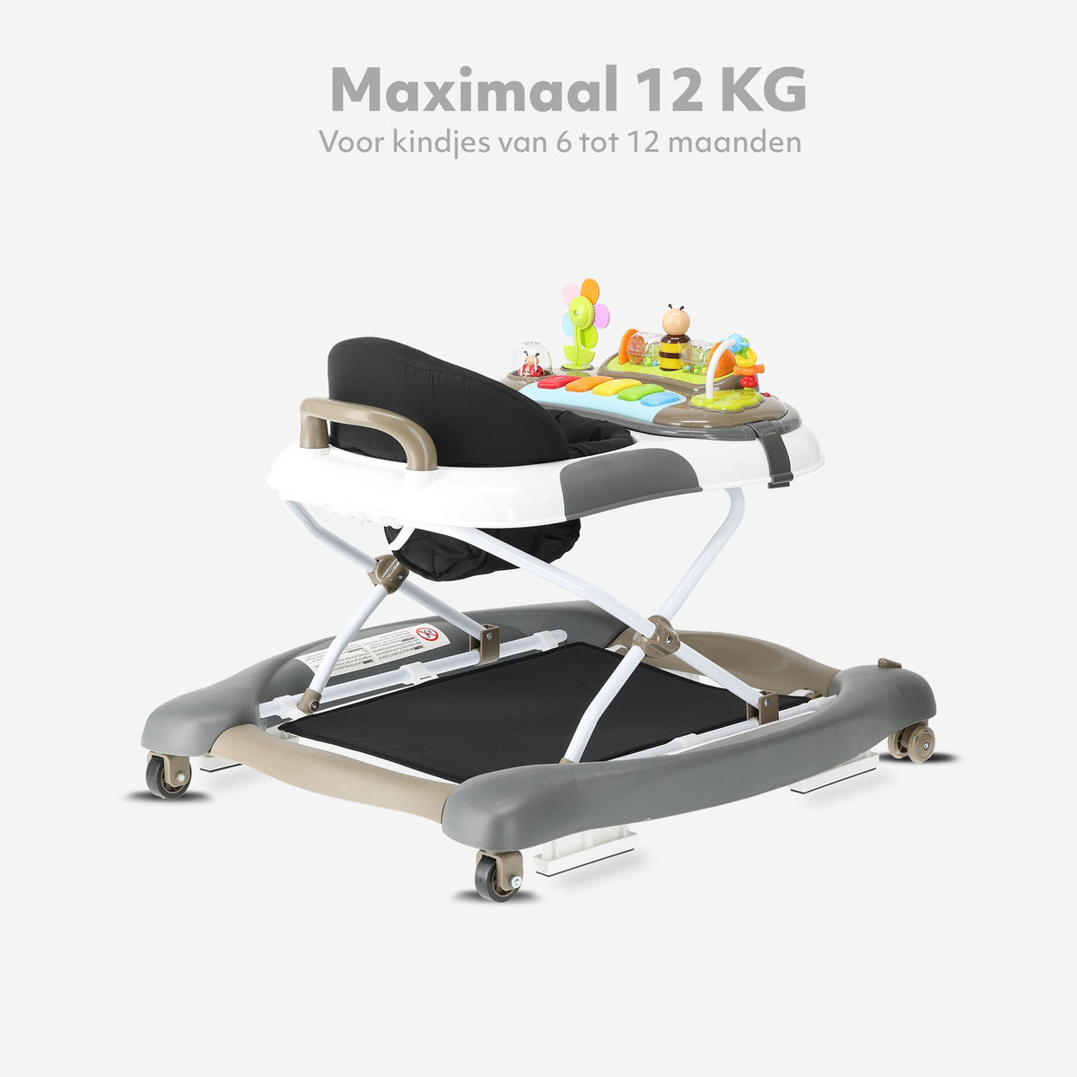 4-in-1 Walker Black & Brown