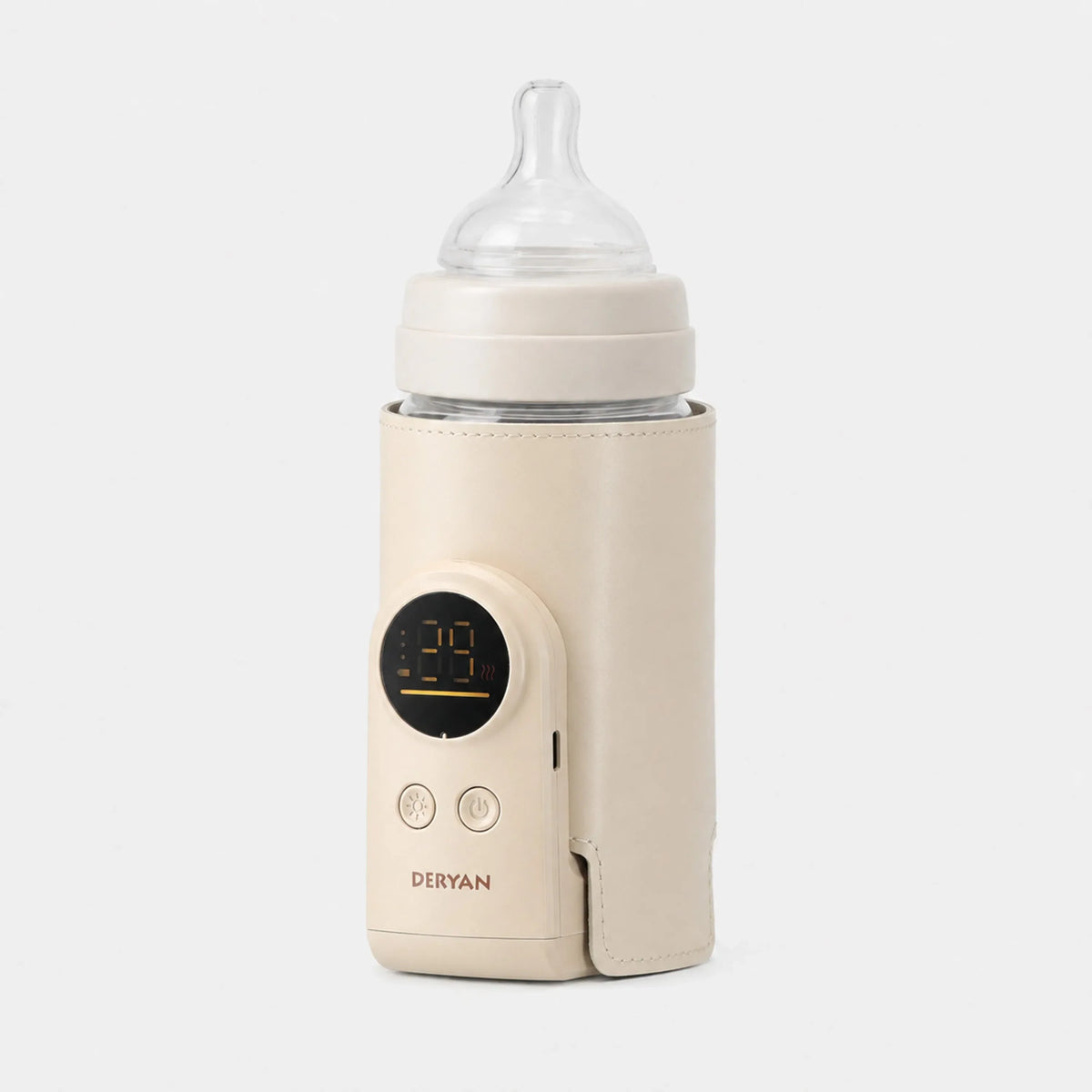 Portable Bottle Warmer Sleeve  - Cream