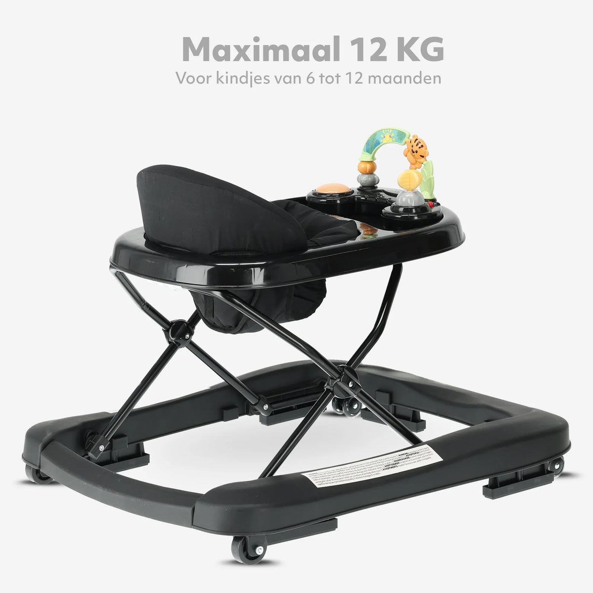 2-in-1 Walker Black