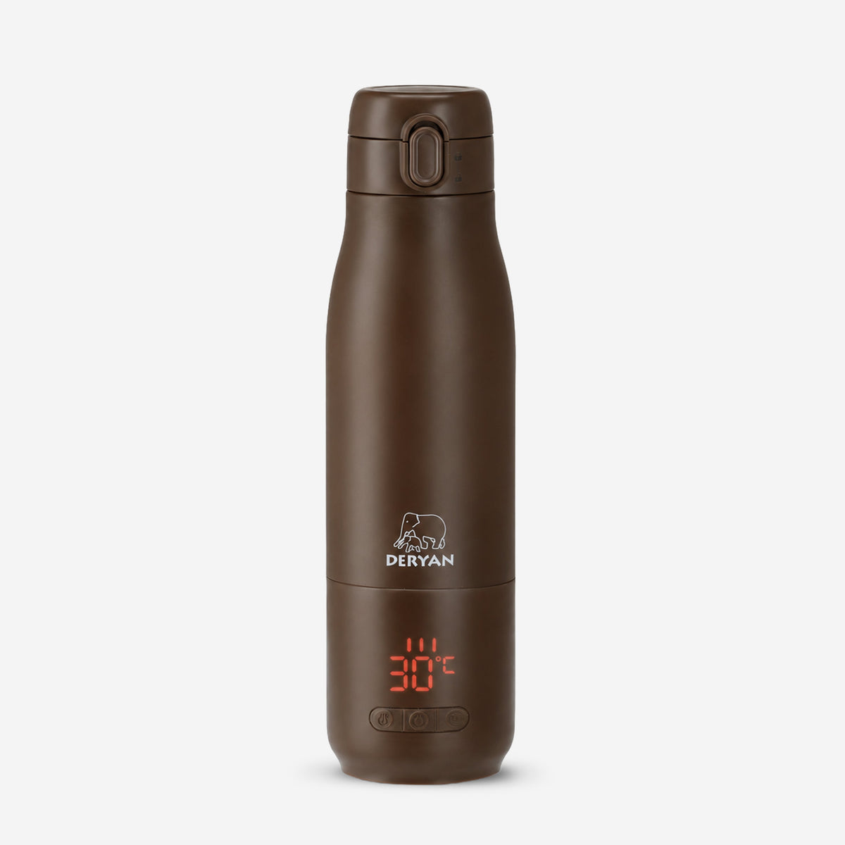 Wireless Bottle Warmer 350 ml - Chocolate Brown