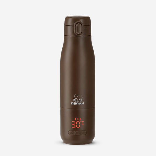 Wireless Bottle Warmer 350 ml - Chocolate Brown