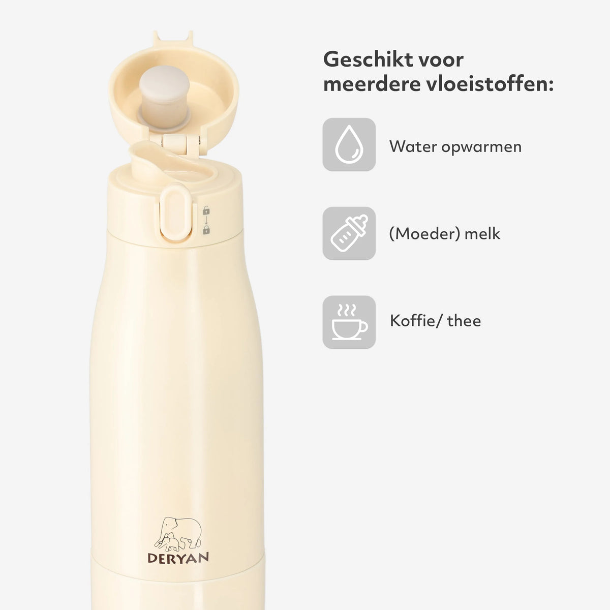 Wireless Bottle Warmer 350 ml - Beige