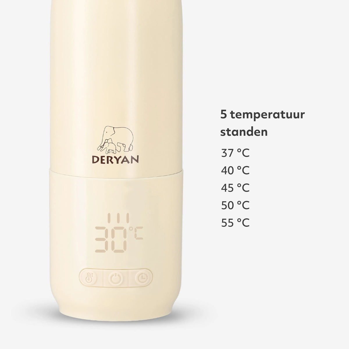 Wireless Bottle Warmer 350 ml - Beige