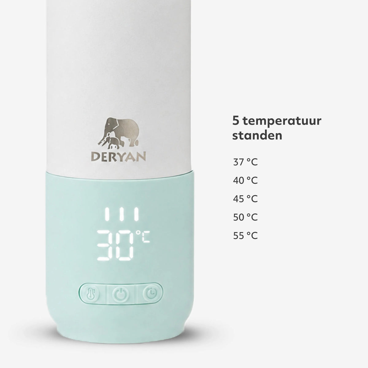 Wireless Bottle Warmer 350 ml - Mint