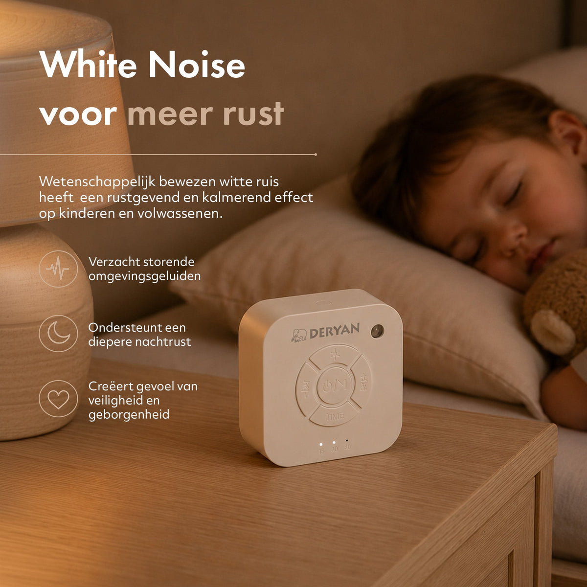 Luxury White Noise Machine for Babies - White Noise Device