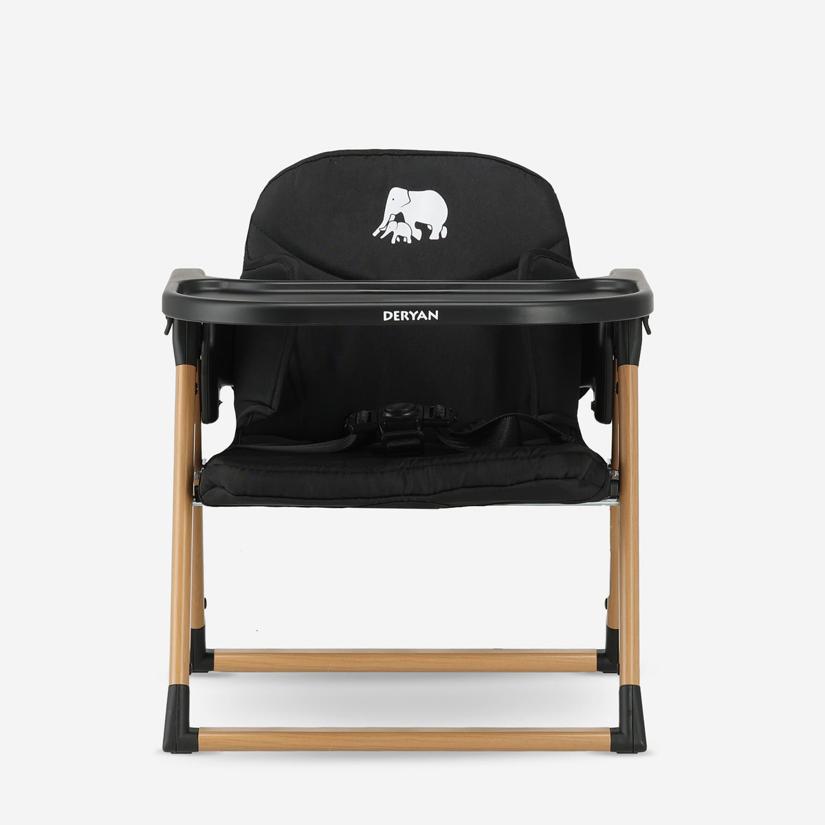 Booster Booster Seat S - Black/Wood