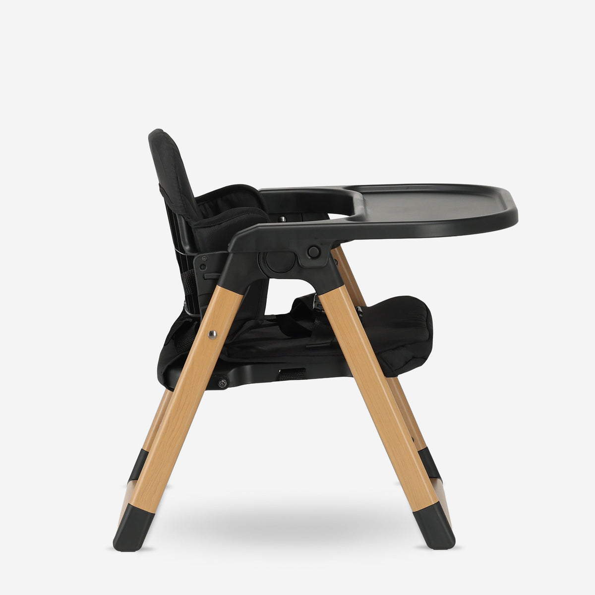 Booster Booster Seat S - Black/Wood