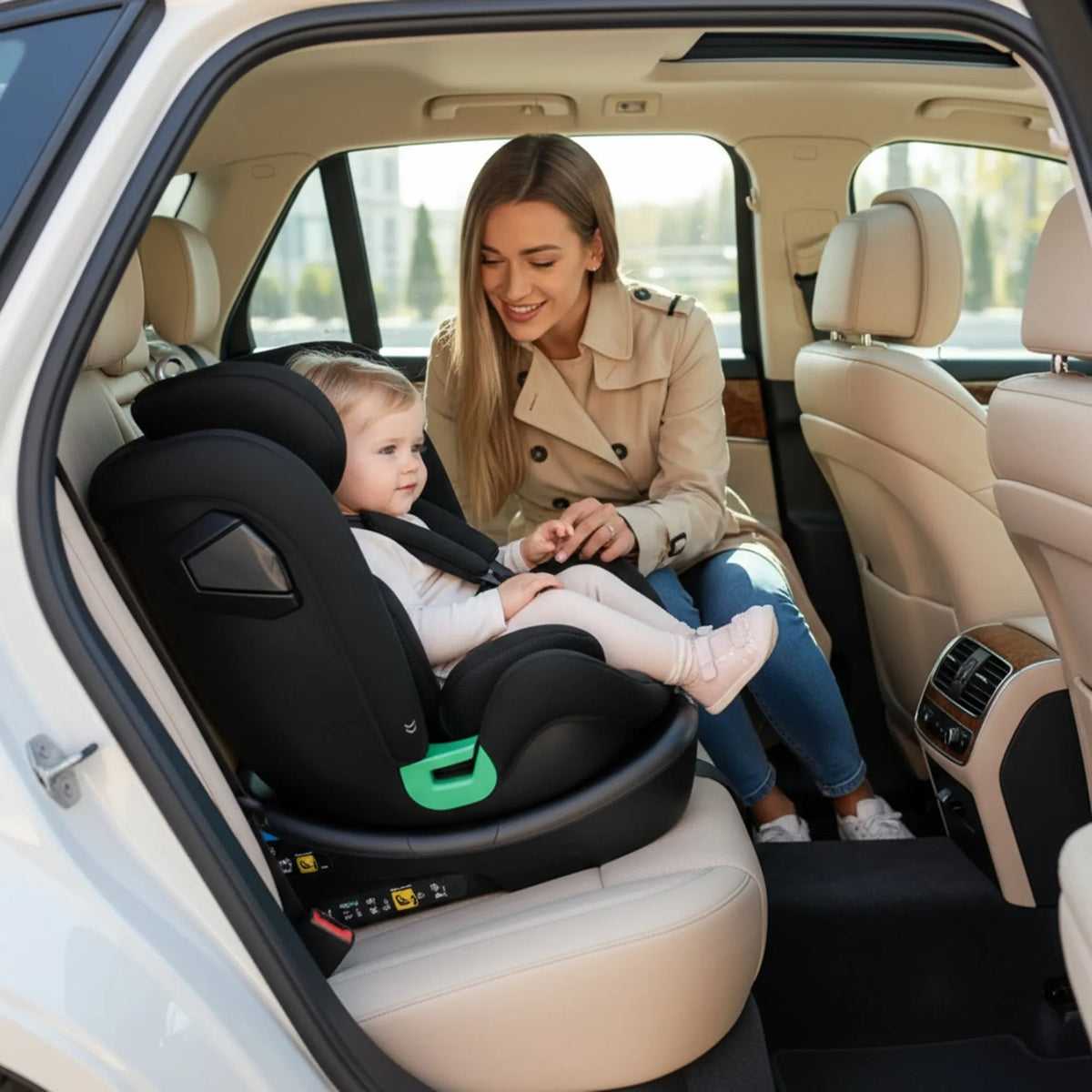 Colin Luxe i-Size Car Seat 0–36 kg Isofix 360° - Black