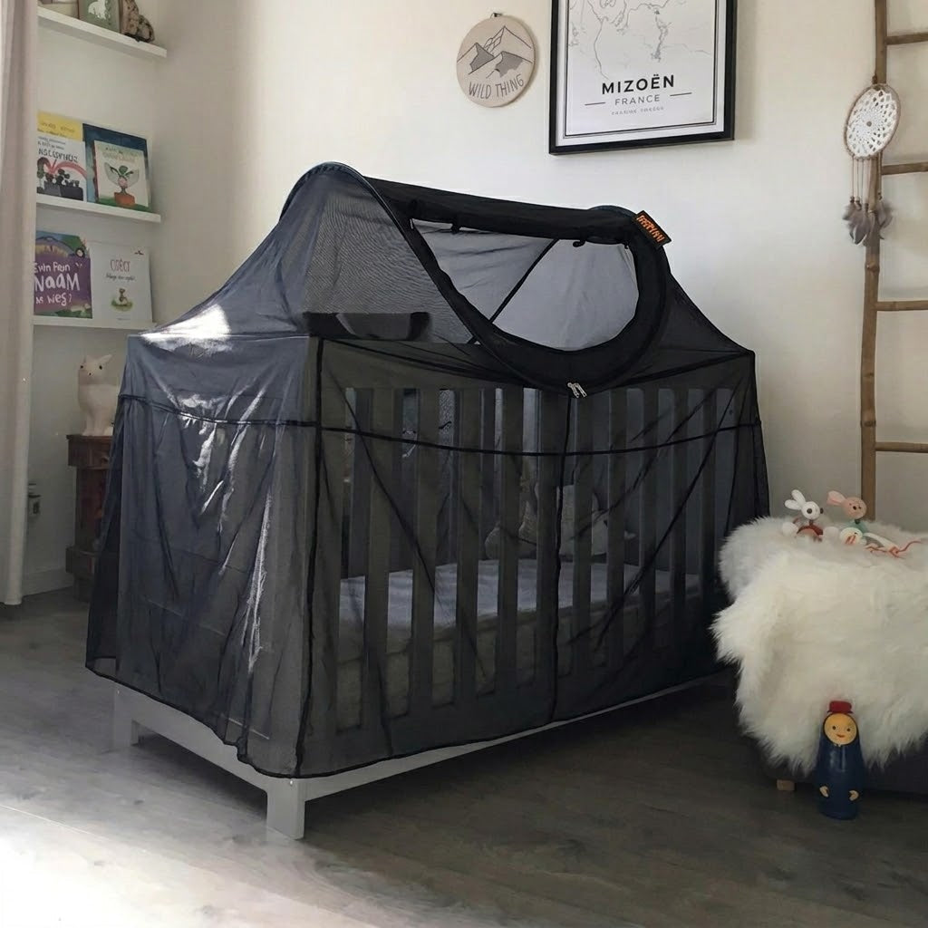 Luxury Travel Cot Mosquito Net - Pop Up night cover