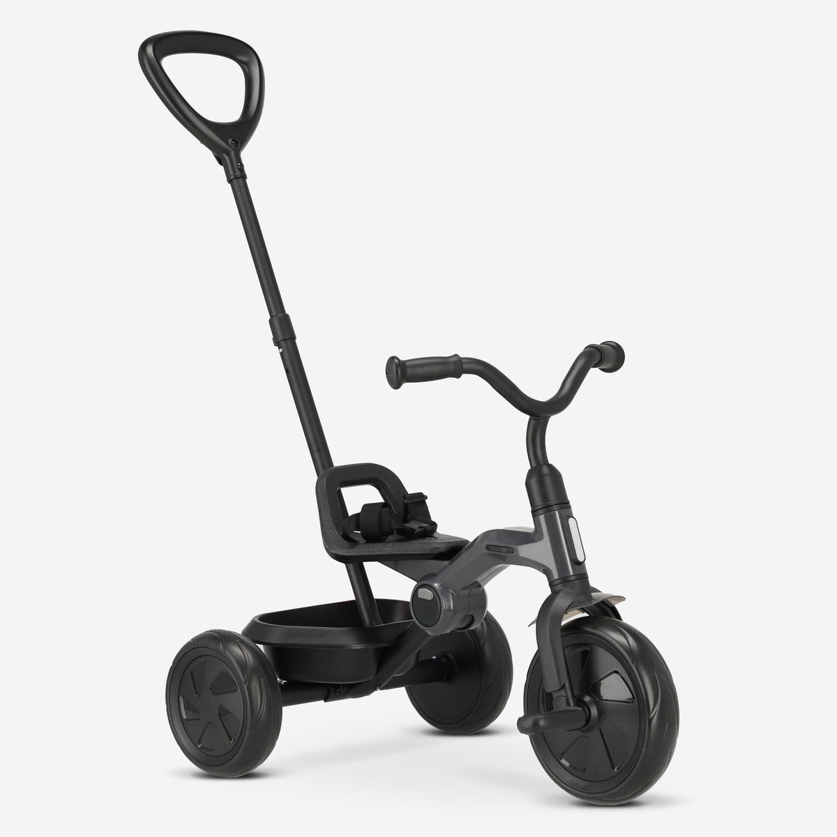Drifter Tricycle with push bar Black