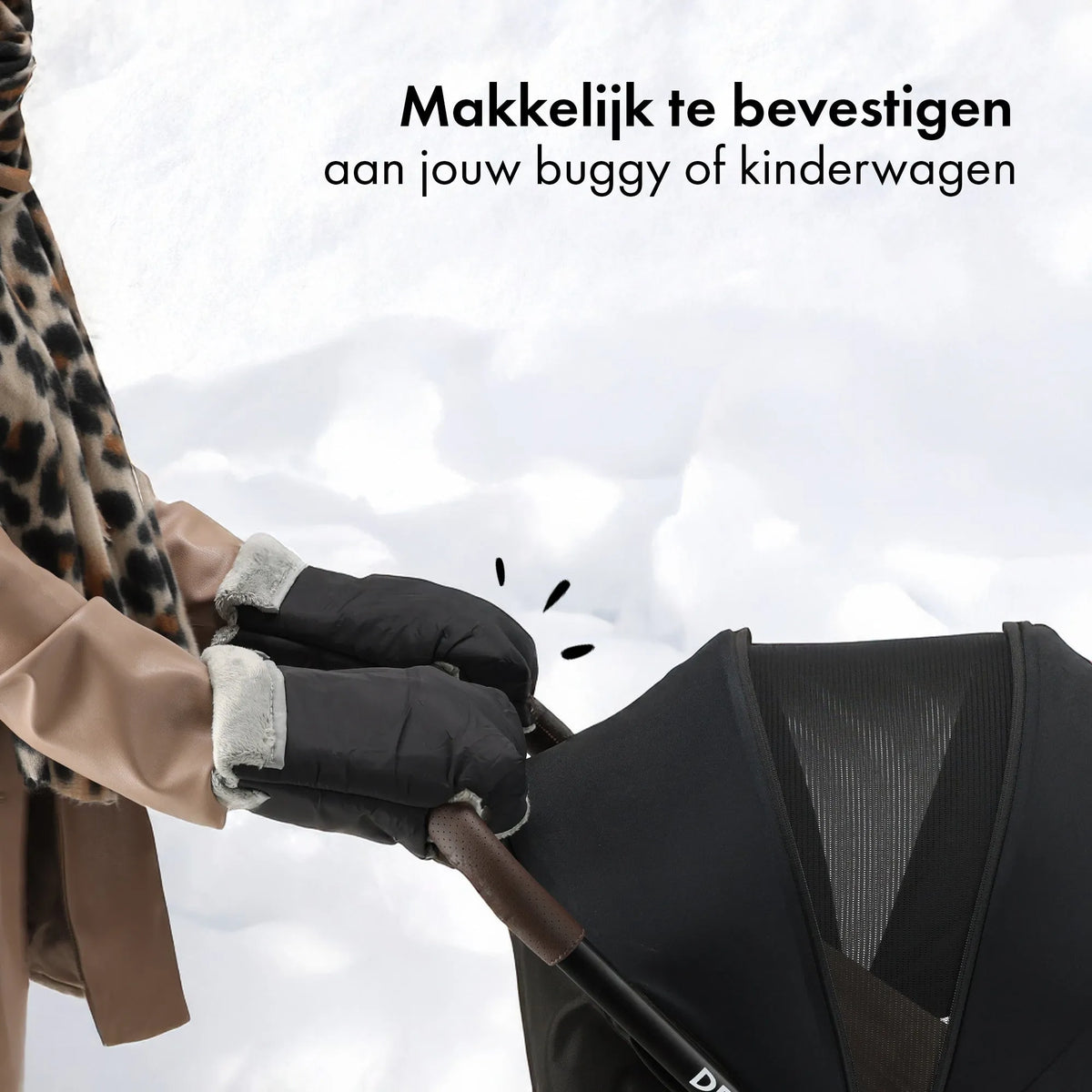 Hand warmers for stroller/buggy