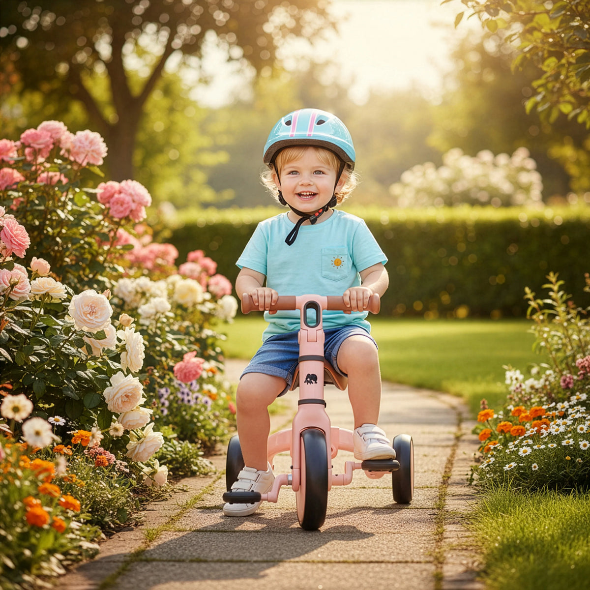 Jaime 2-in-1 Tricycle - Pink