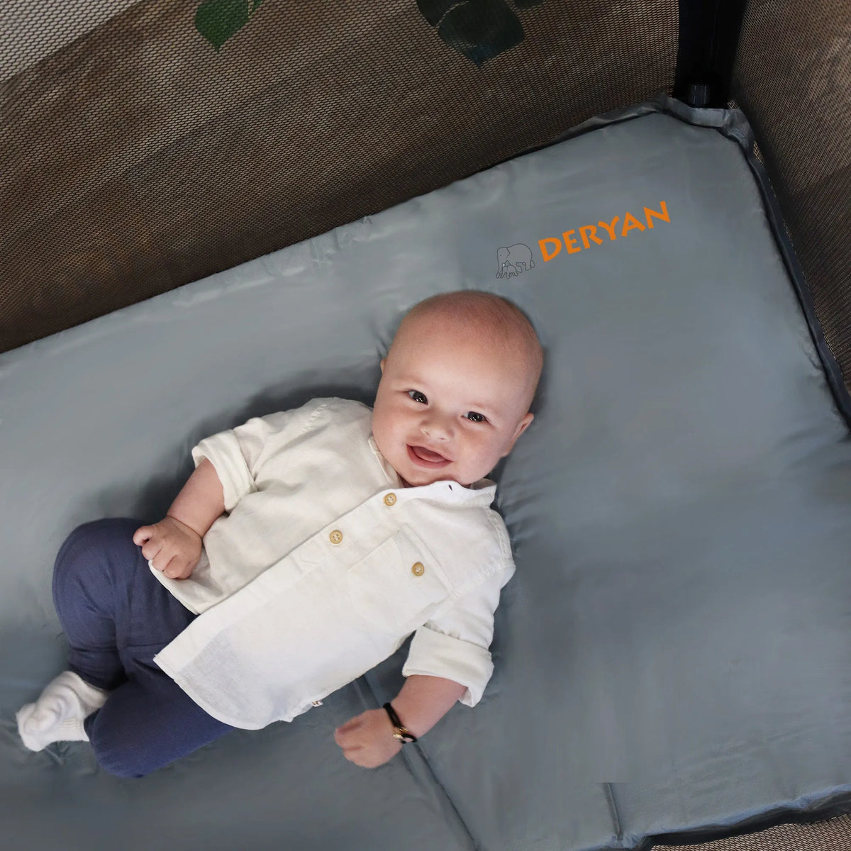 Self-inflating travel cot mattress - 47.3"x23.6"